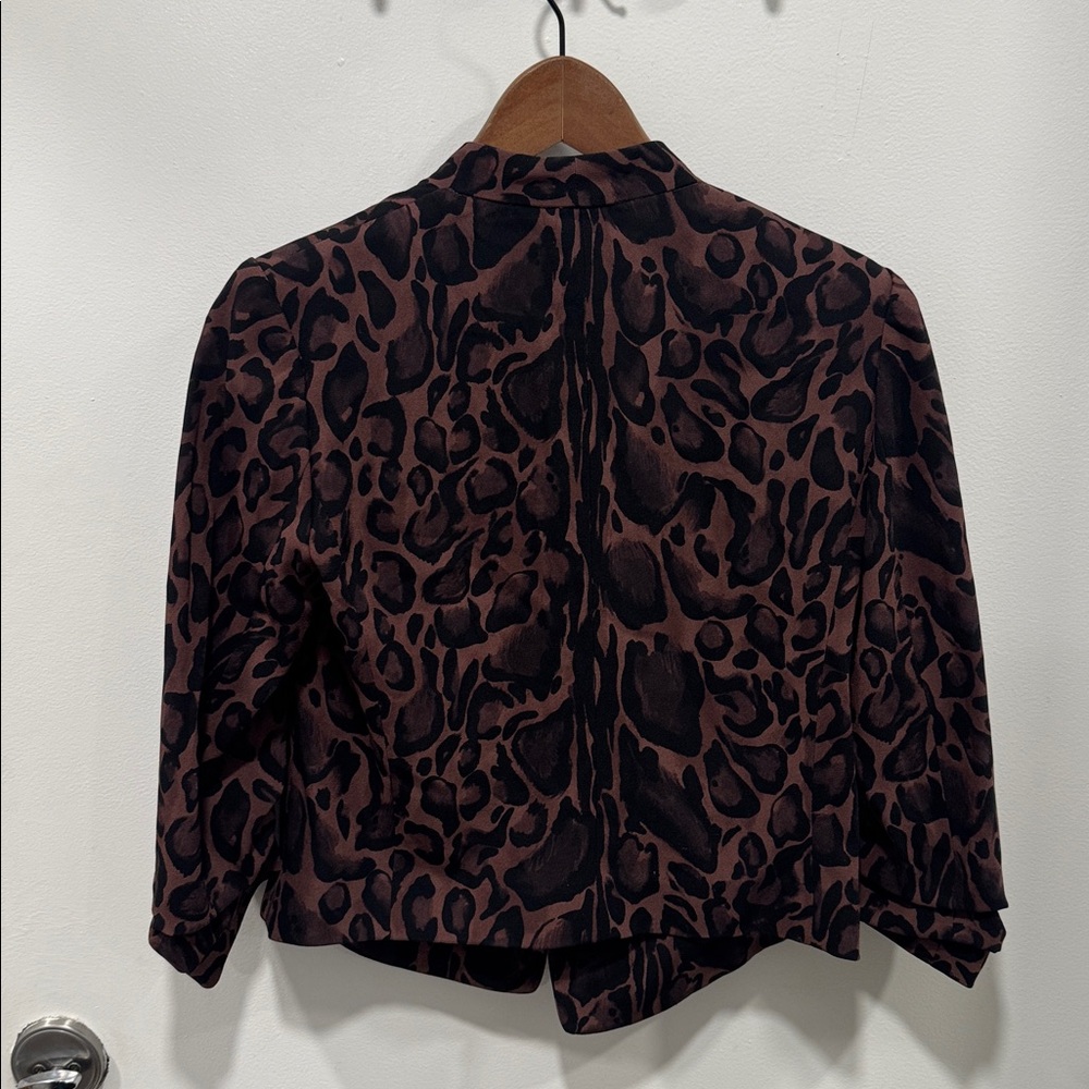 Aritzia Babaton Power Blazer Jacket In Cheetah Leopard - Picture 6 of 6